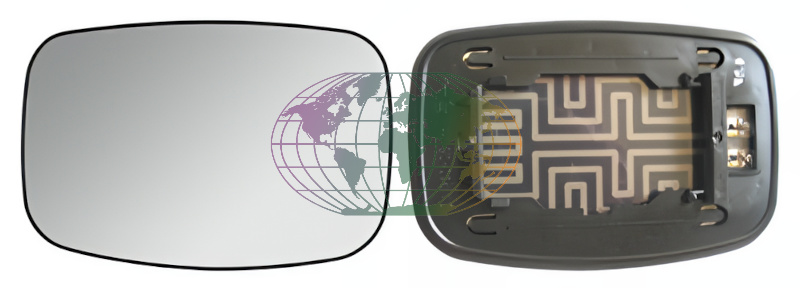 Bodermann Buitenspiegelglas 3627065