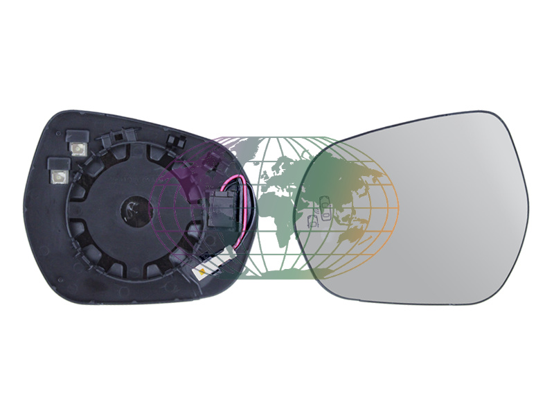 Bodermann Buitenspiegelglas 3630066