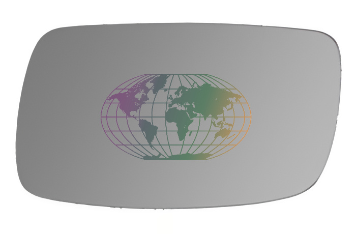 Bodermann Buitenspiegelglas 3671063