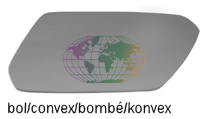 Bodermann Buitenspiegelglas 3673061