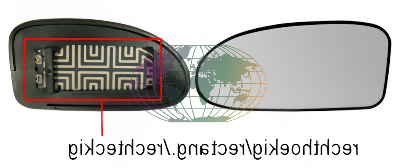 Bodermann Buitenspiegelglas 3681064