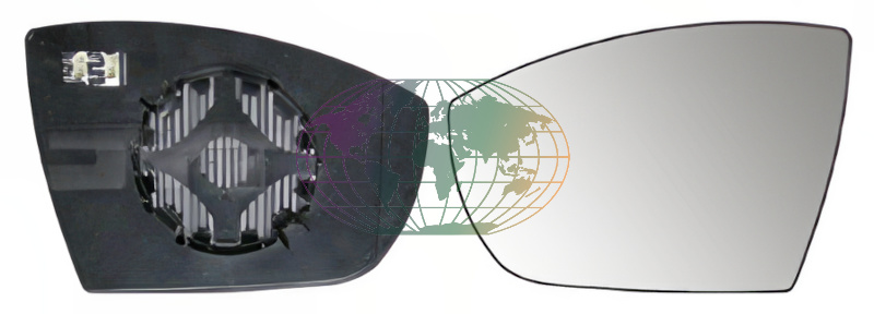 Bodermann Buitenspiegelglas 3687066
