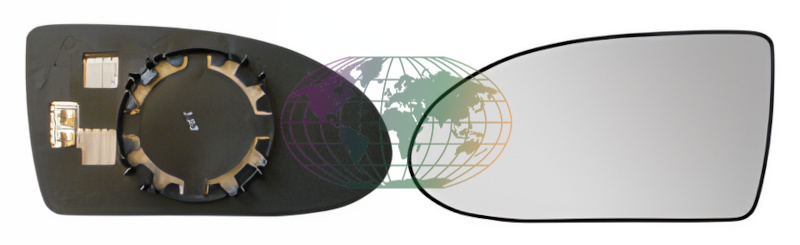 Bodermann Buitenspiegelglas 4424066