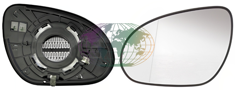 Bodermann Buitenspiegelglas 4427066