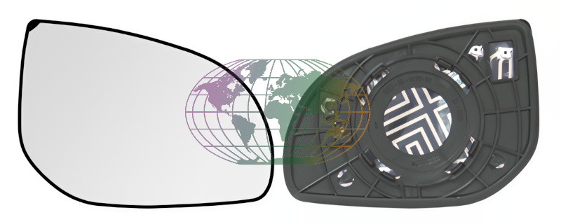 Bodermann Buitenspiegelglas 4491065