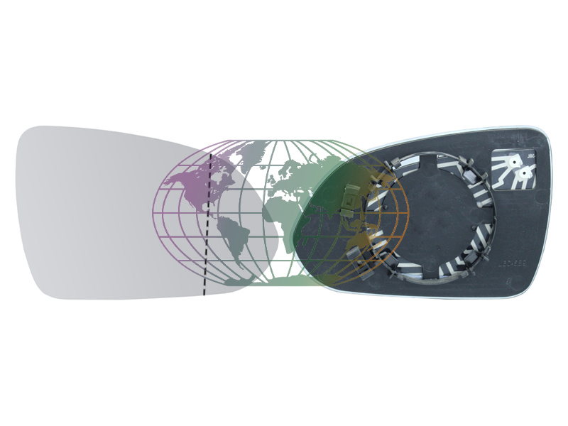 Bodermann Spiegelglas, buitenspiegel 4630065