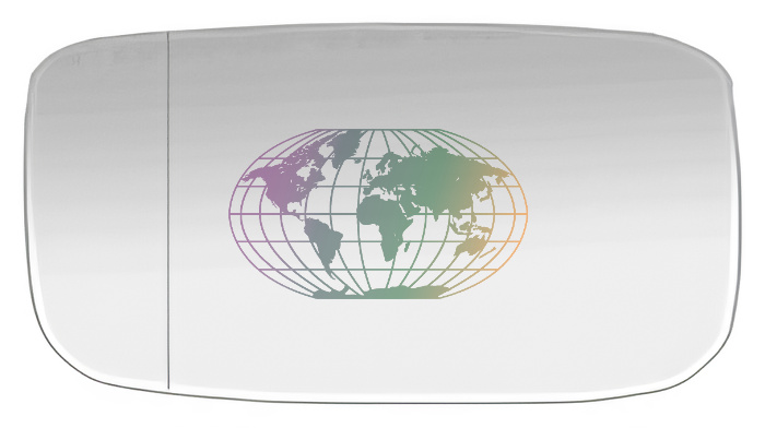 Bodermann Buitenspiegelglas 5243060