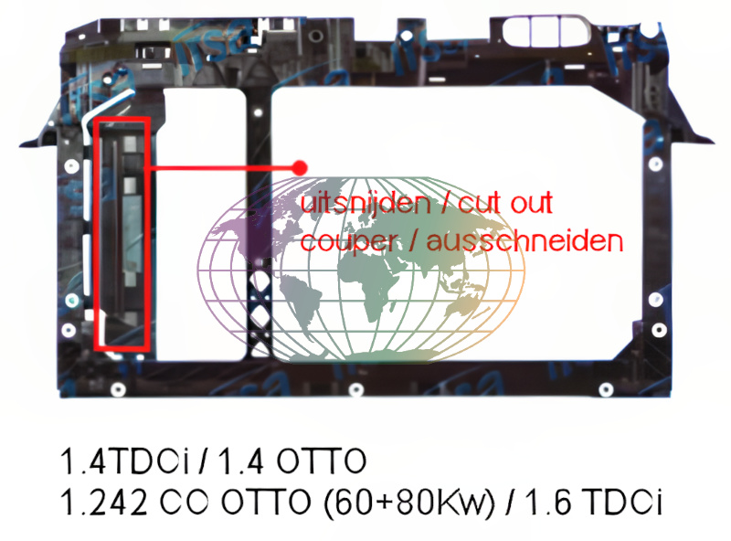 Bodermann Voorpaneel deel 5643600