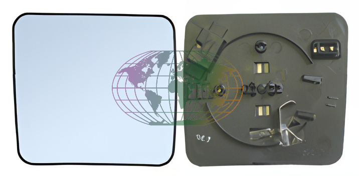 Bodermann Buitenspiegelglas 6022065