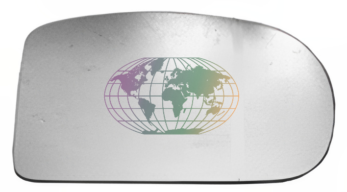 Bodermann Buitenspiegelglas 6027062