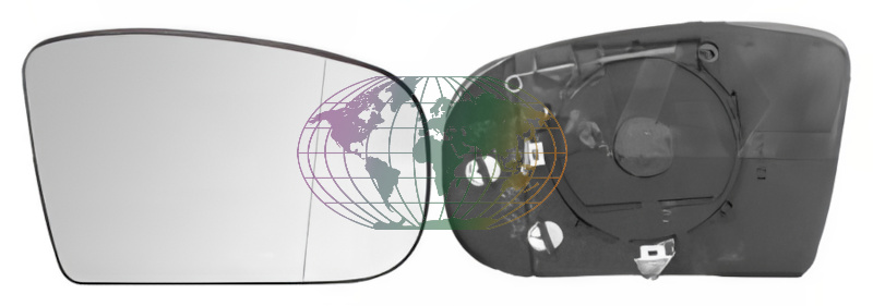 Bodermann Buitenspiegelglas 6031063