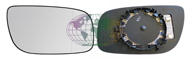 Bodermann Buitenspiegelglas 6044065