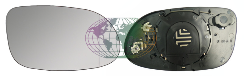 Bodermann Buitenspiegelglas 6065065