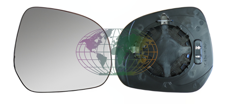 Bodermann Buitenspiegelglas 6407065