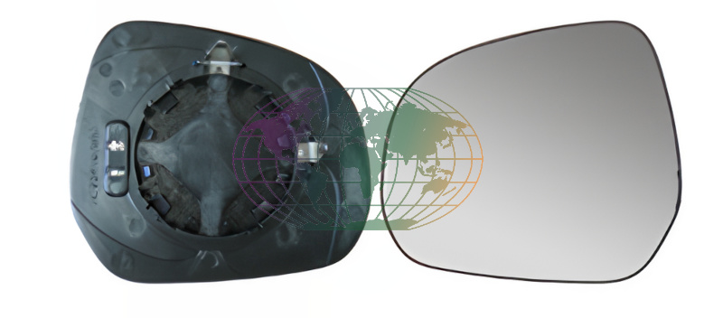 Bodermann Buitenspiegelglas 6407066