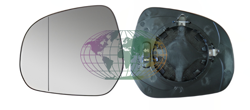 Bodermann Buitenspiegelglas 6407078