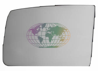 Bodermann Buitenspiegelglas 6414064