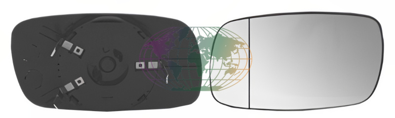 Bodermann Buitenspiegelglas 6415066