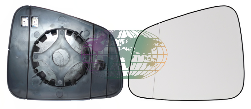 Bodermann Buitenspiegelglas 6436066