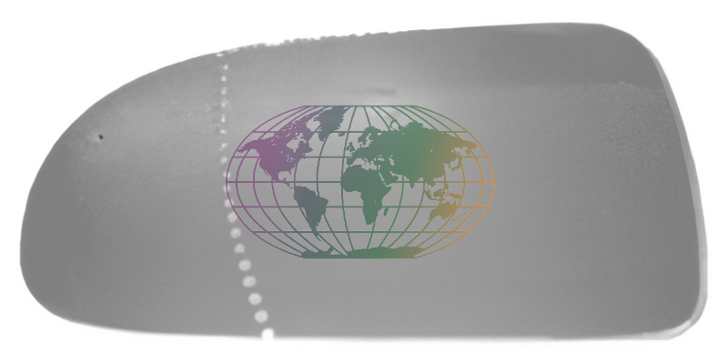 Bodermann Buitenspiegelglas 6439076