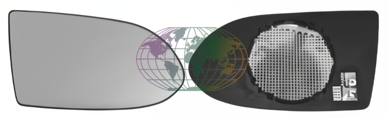 Bodermann Buitenspiegelglas 6455071