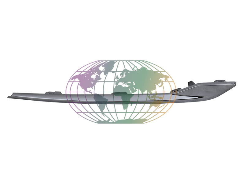 Bodermann Ventilatiegrille, bumper 6491362