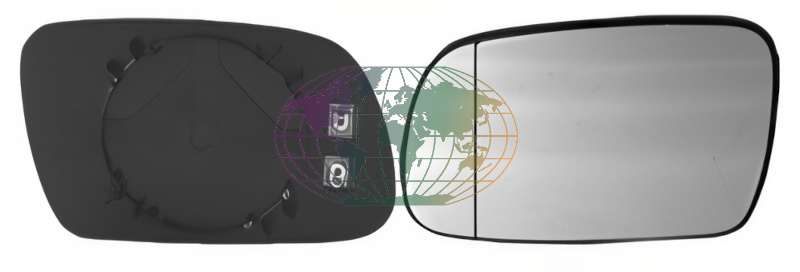 Bodermann Buitenspiegelglas 6801064