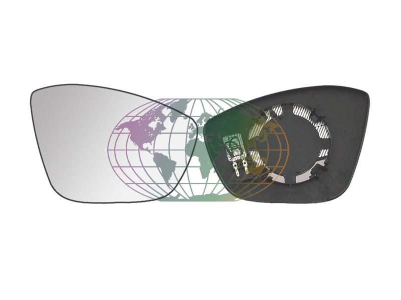 Bodermann Buitenspiegelglas 6809065