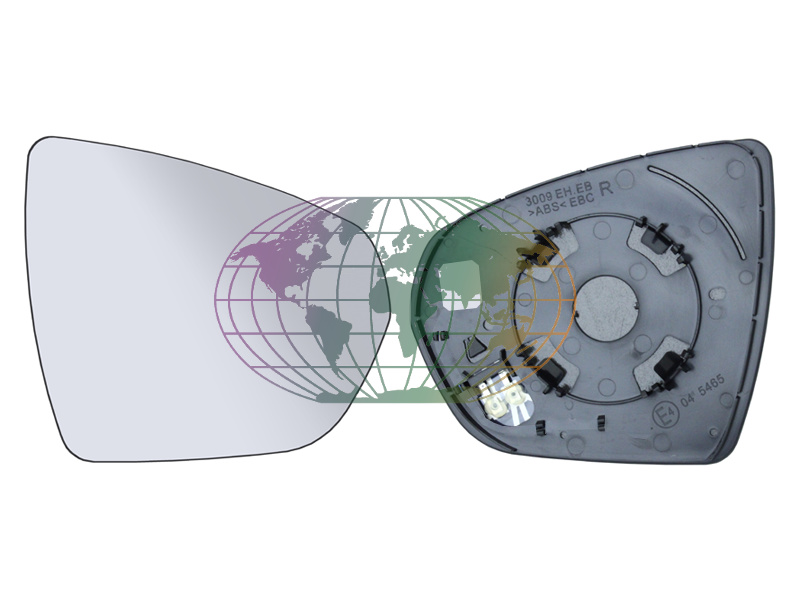 Bodermann Buitenspiegelglas 6813063