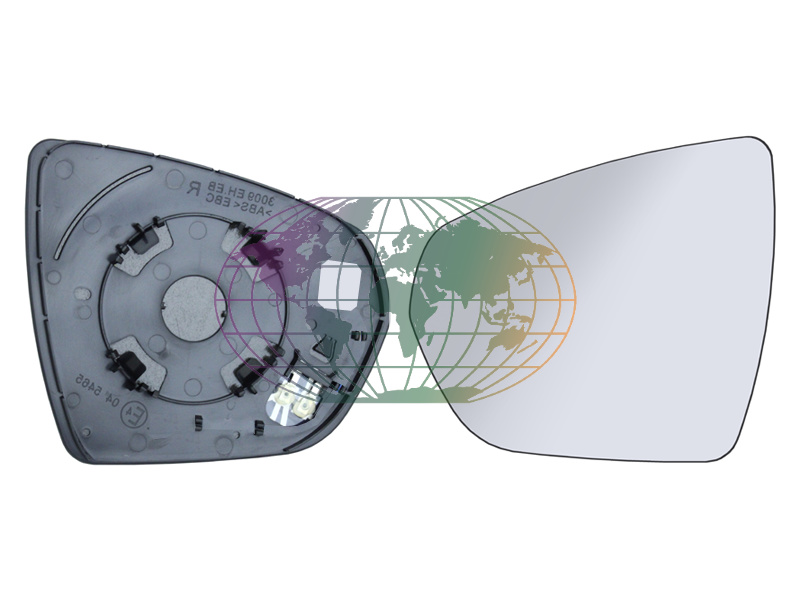 Bodermann Buitenspiegelglas 6813064