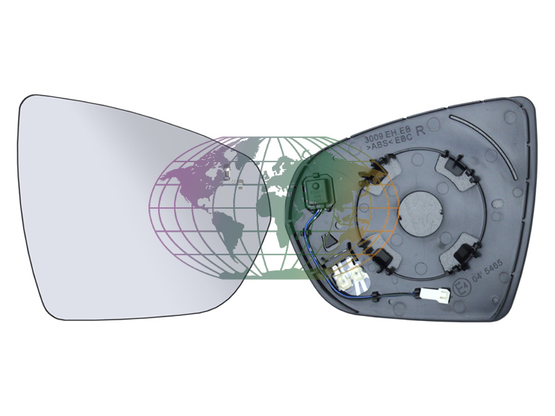 Bodermann Buitenspiegelglas 6813065