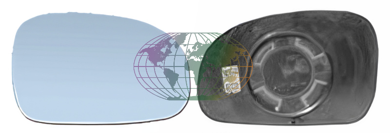 Bodermann Buitenspiegelglas 6844065