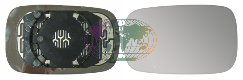 Bodermann Buitenspiegelglas 7254066