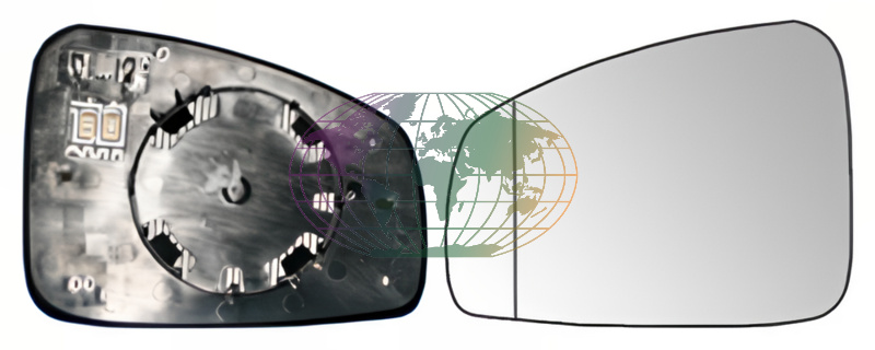 Bodermann Buitenspiegelglas 7256062