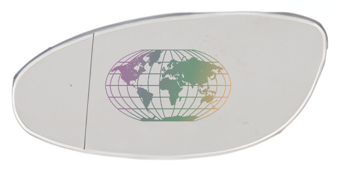 Bodermann Buitenspiegelglas 7292078