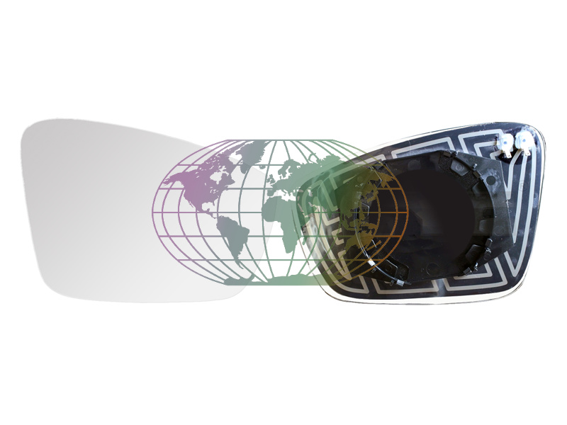 Bodermann Buitenspiegelglas 7829063