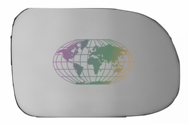 Bodermann Buitenspiegelglas 8213061