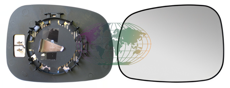 Bodermann Buitenspiegelglas 8216064