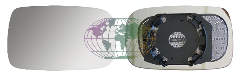 Bodermann Spiegelglas, buitenspiegel 8805061