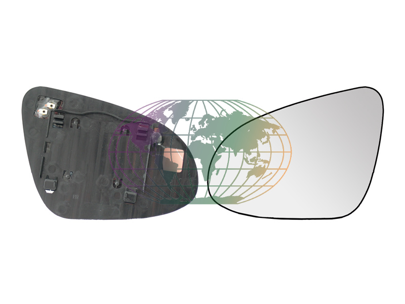 Bodermann Spiegelglas, buitenspiegel 8809064