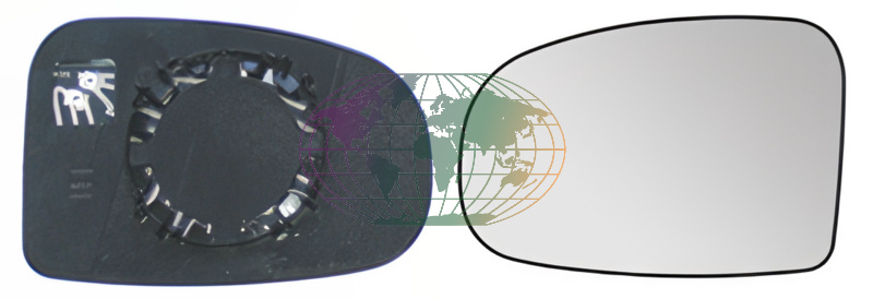 Bodermann Buitenspiegelglas 8851062