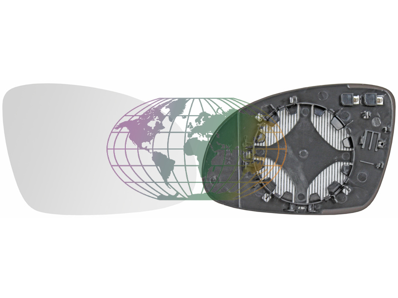 Bodermann Buitenspiegelglas rechts 9218065