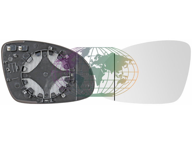 Bodermann Buitenspiegelglas 9218066