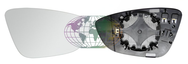 Bodermann Buitenspiegelglas 9230065