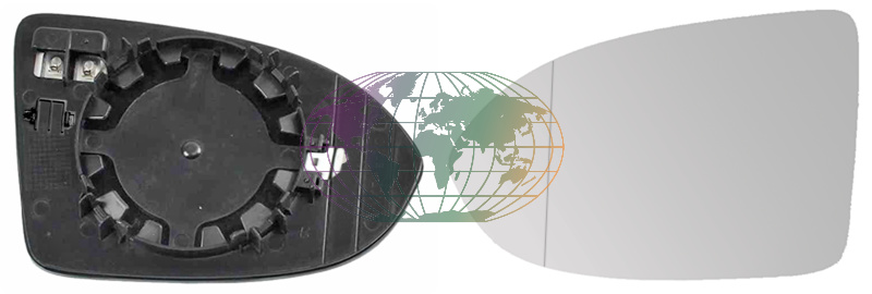 Bodermann Buitenspiegelglas 9231064