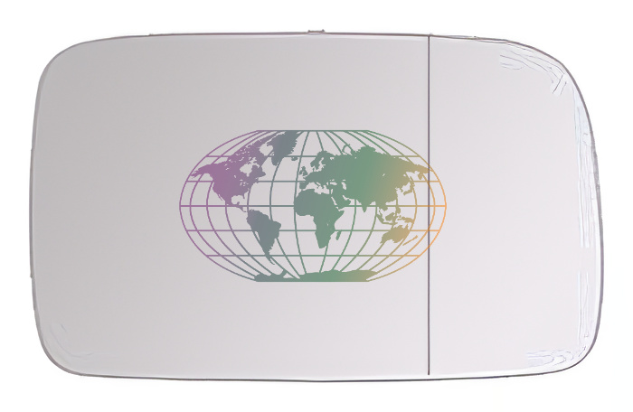 Bodermann Buitenspiegelglas 9244078