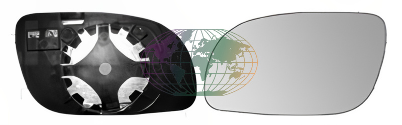 Bodermann Buitenspiegelglas 9263066