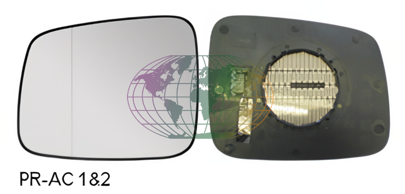 Bodermann Buitenspiegelglas 9294078