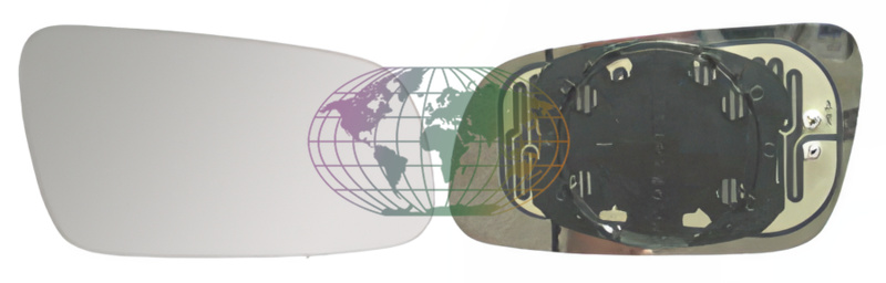 Bodermann Buitenspiegelglas 9296071