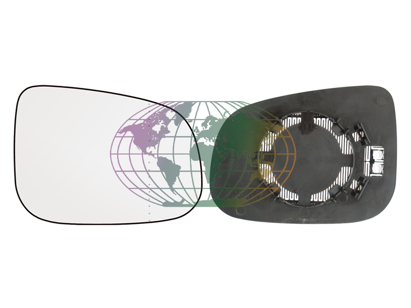 Bodermann Buitenspiegelglas 9673063